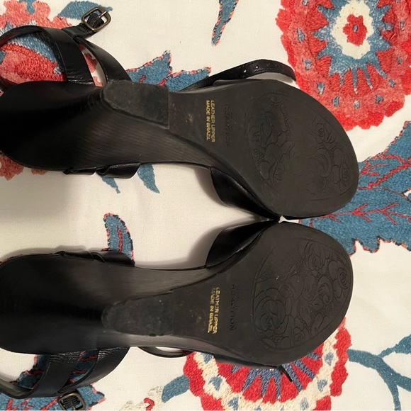 Kenneth Cole, Black wedge sandal, 7.5M - Picture 8 of 9